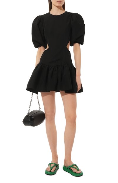 Платье из вискозы и льна MSGM, арт. 3442MDA44/237309, фото 2