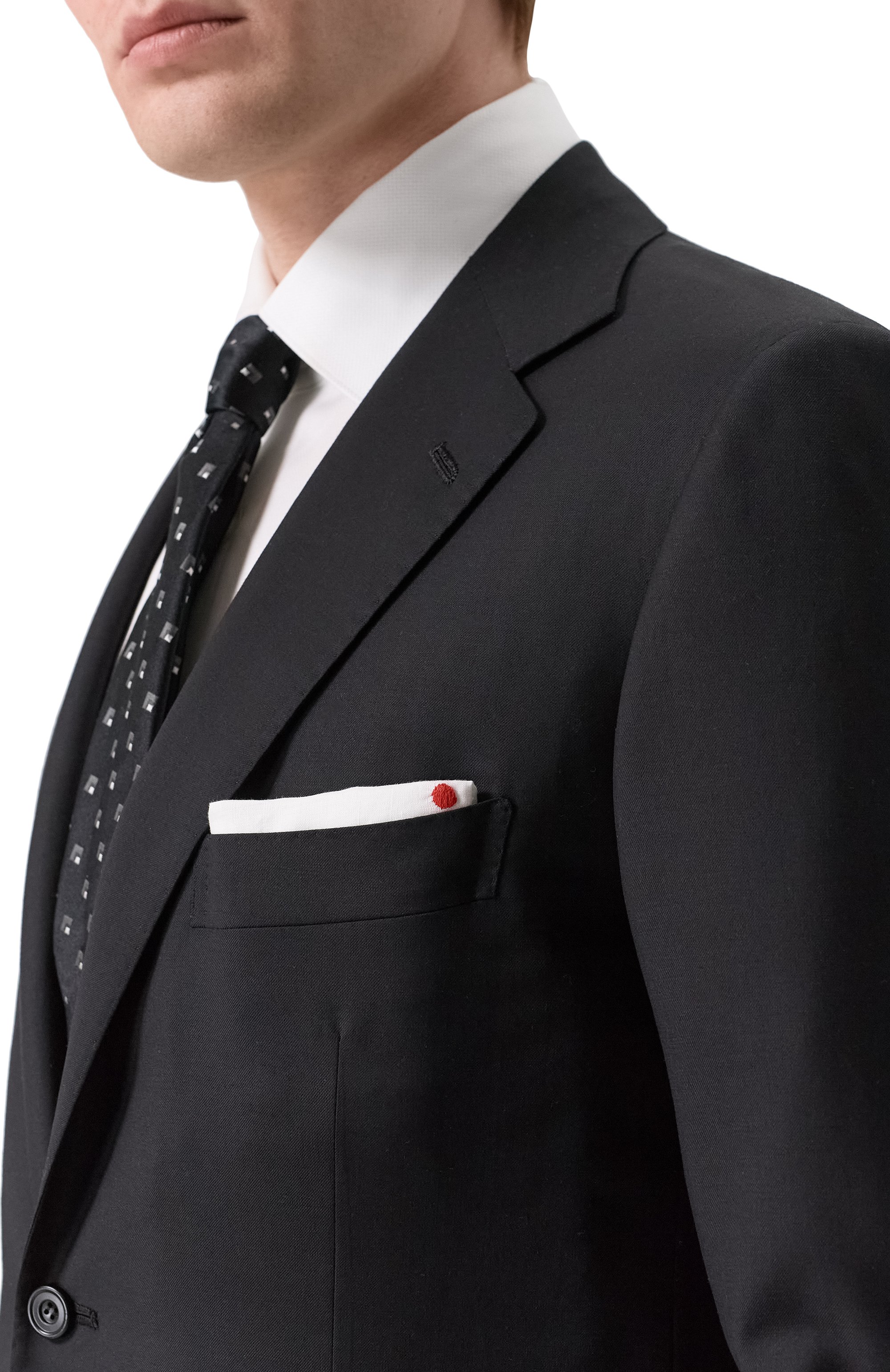 Шерстяной пиджак KITON, арт. UA81K0127021_1, фото 5