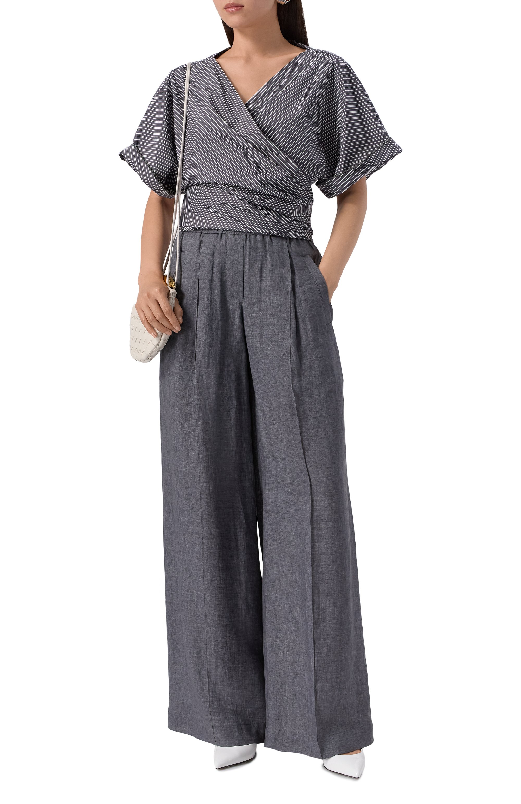 Хлопковый топ BRUNELLO CUCINELLI, арт. MH758FB206, фото 2