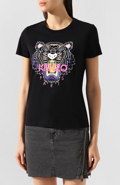 Хлопковая футболка KENZO, арт. F962TS7214YB, фото 3