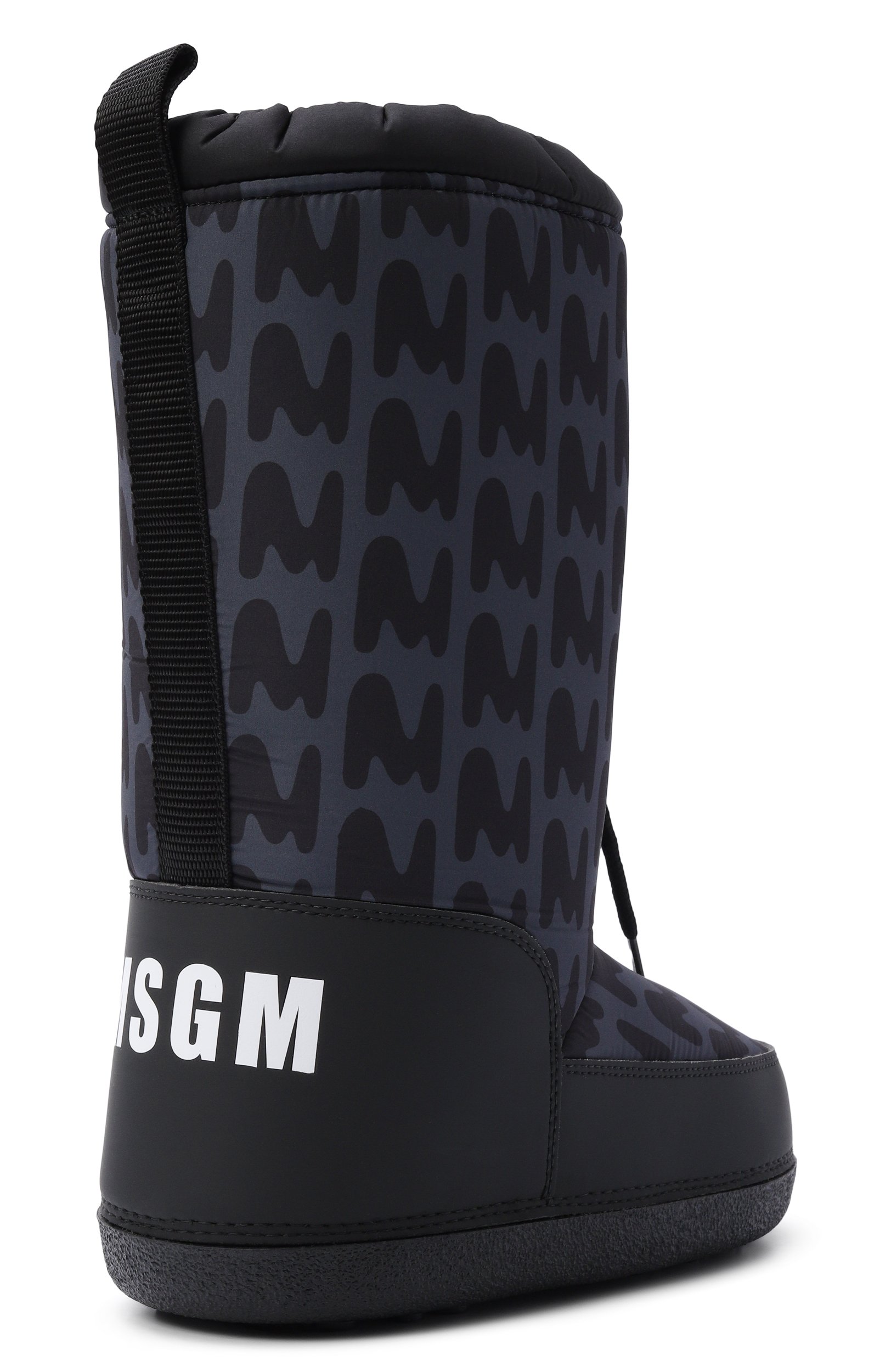 Утепленные сапоги MSGM KIDS темно-серого цвета по цене 25850 руб., арт. 84027/VAR3_001, фото 3 Утепленные сапоги MSGM KIDS, арт. 84027/VAR3_001, фото 3