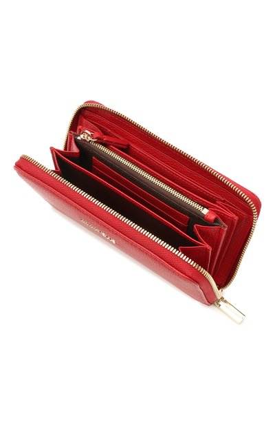 Кожаный кошелек COCCINELLE красного цвета по цене 17300 руб., арт. E2 HW5 11 32 01, фото 3 Кожаный кошелек COCCINELLE, арт. E2 HW5 11 32 01, фото 3