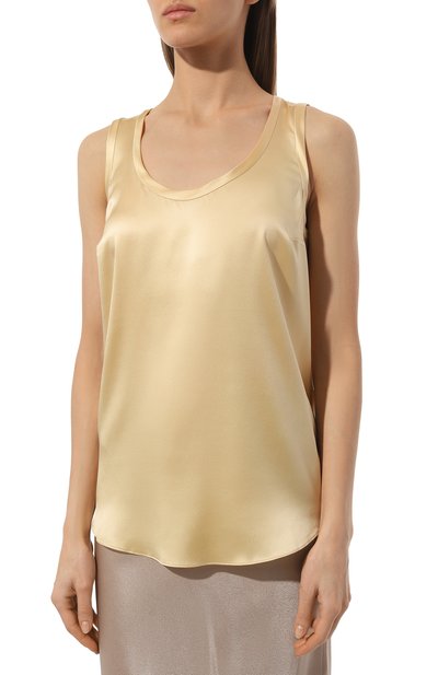 Шелковый топ BRUNELLO CUCINELLI, арт. M0C59E0600, фото 3