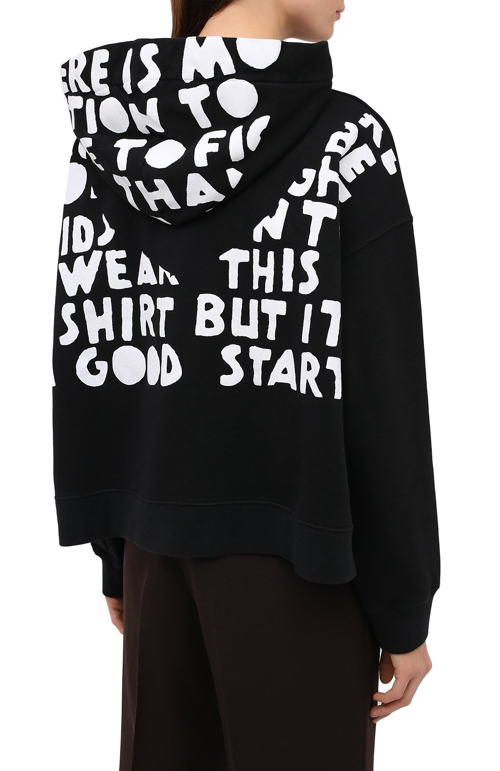 Хлопковое худи MAISON MARGIELA, арт. S51GU0039/S25403, фото 4