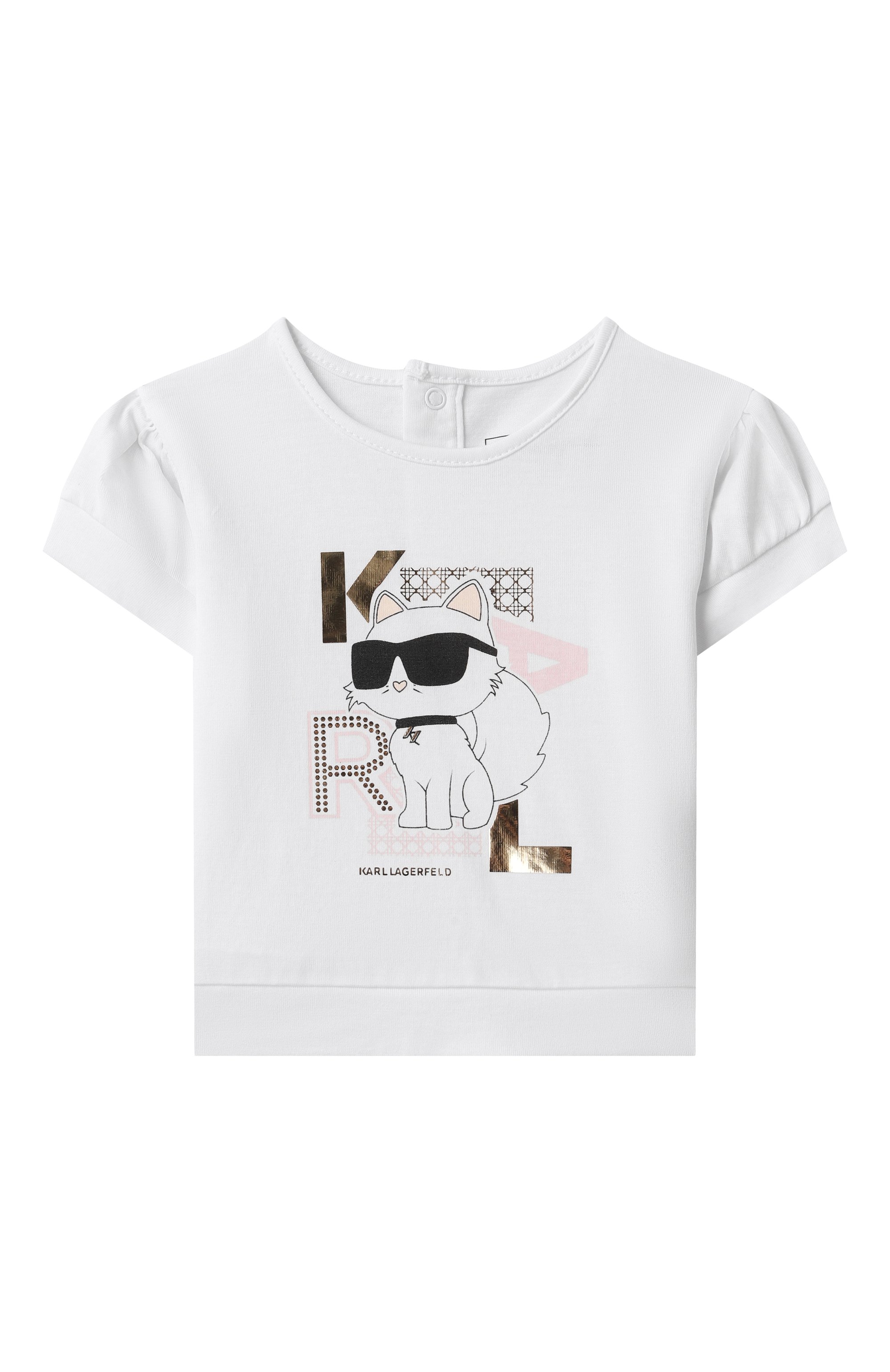 Комплект из футболки и шорт KARL LAGERFELD KIDS, арт. Z30513, фото 2