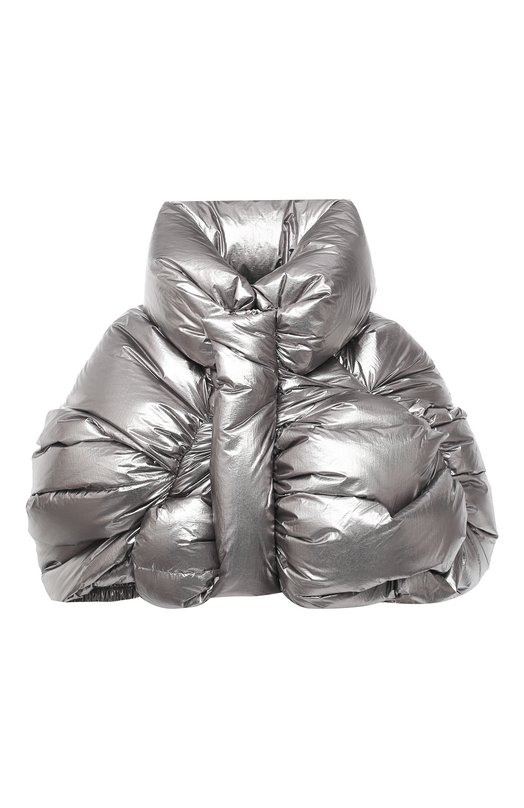 

Пуховая куртка Moncler + Rick Owens Rick Owens, Серебряный