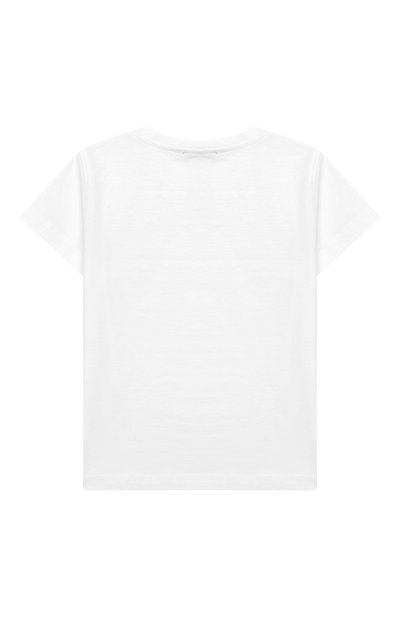 Хлопковая футболка IL GUFO белого цвета по цене 6170 руб., арт. P19TS178M0014/24M, фото 2 Хлопковая футболка IL GUFO, арт. P19TS178M0014/24M, фото 2