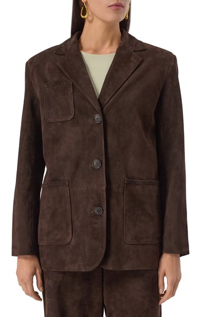 Замшевый жакет VENERA M., арт. VR-02/S, фото 3