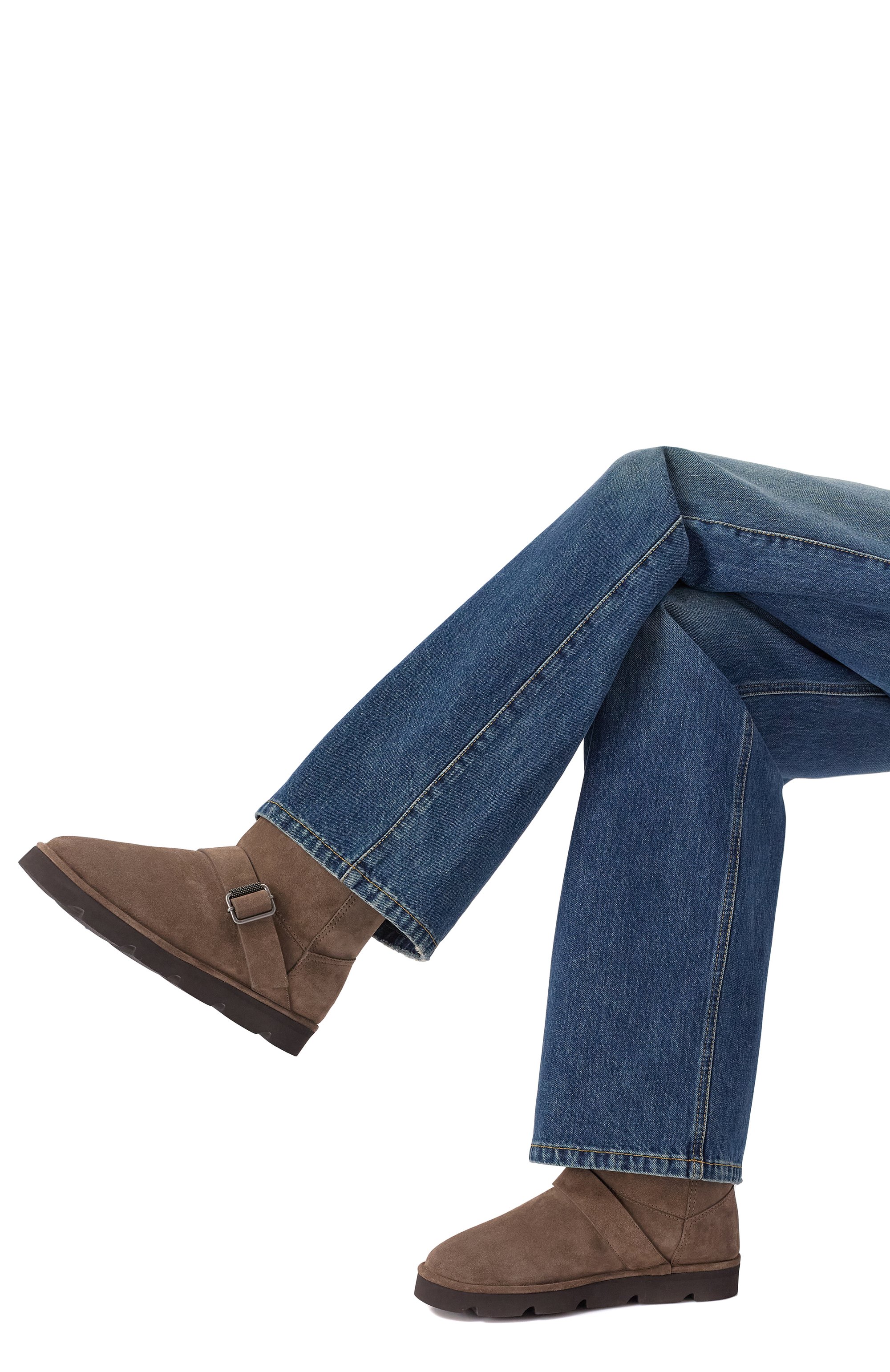 Замшевые полусапоги BRUNELLO CUCINELLI, арт. MZSFG3121, фото 2