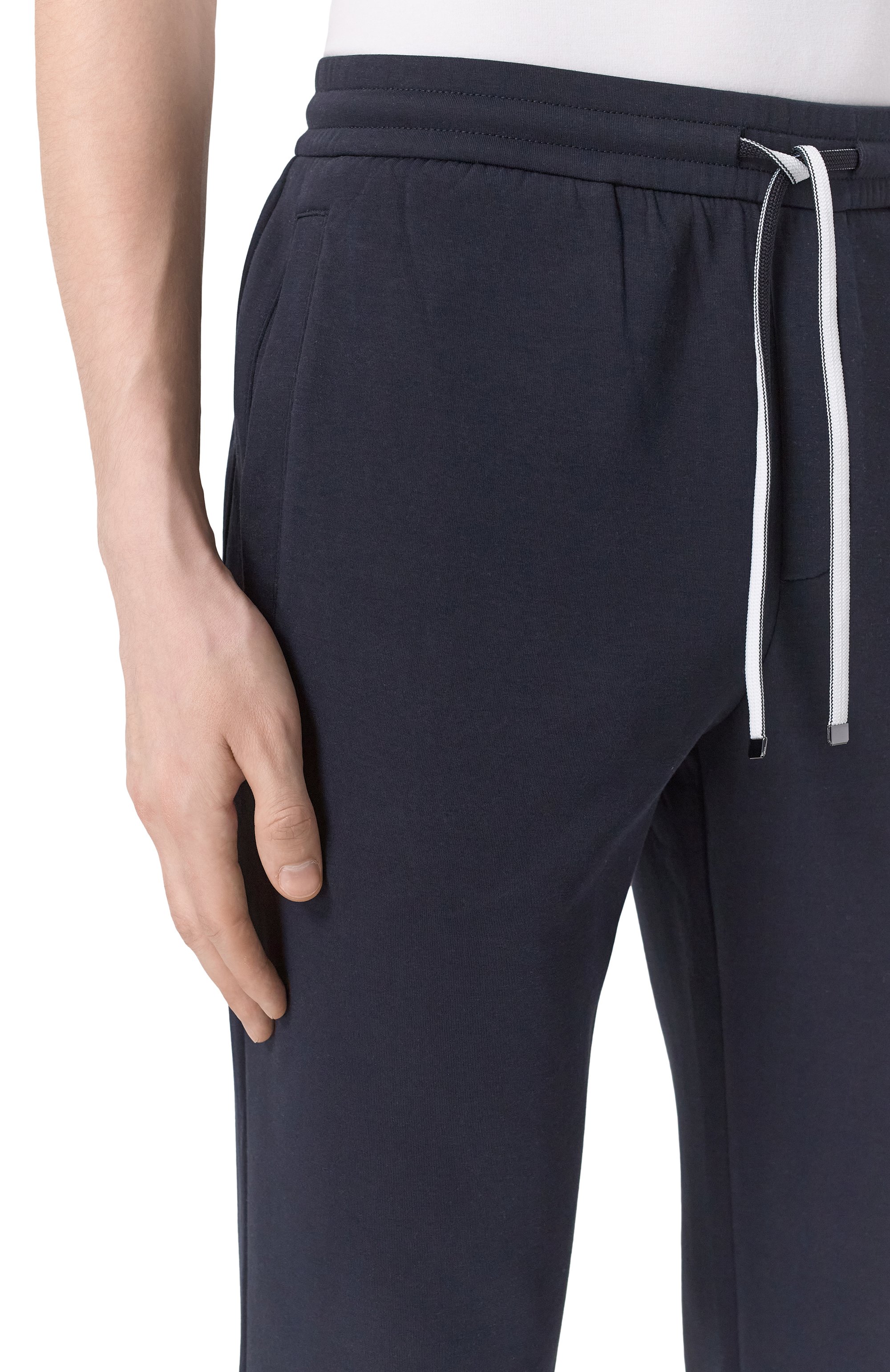 Хлопковые брюки EMPORIO ARMANI, арт. 8N1PD8/1JHSZ, фото 5