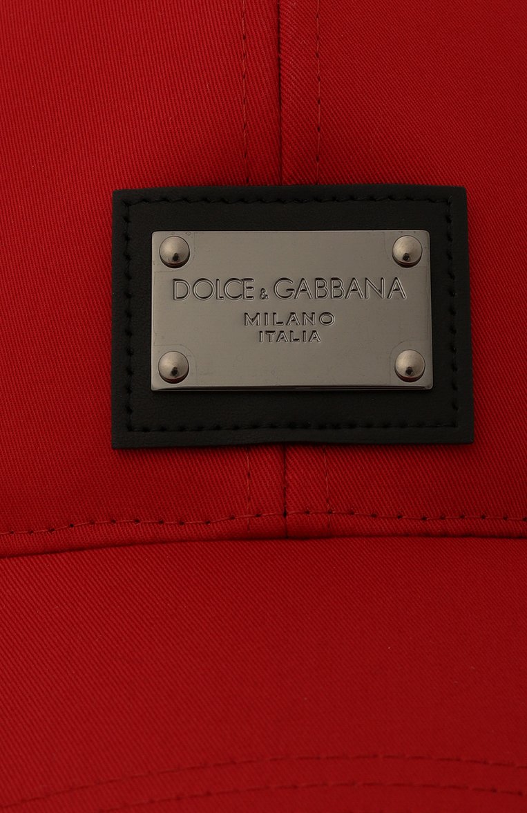 Хлопковая бейсболка DOLCE & GABBANA, арт. GH590A/GF421, фото 1