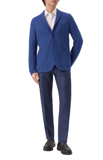 Хлопковый пиджак HARRIS WHARF LONDON, арт. C8Z22PXE, фото 2