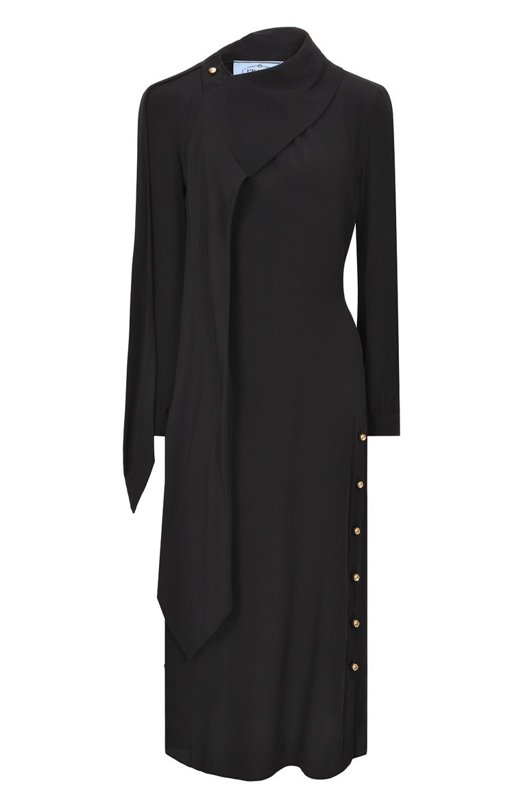 Шелковое платье PRADA, арт. P38P5-1H51-F0002-191, фото 1