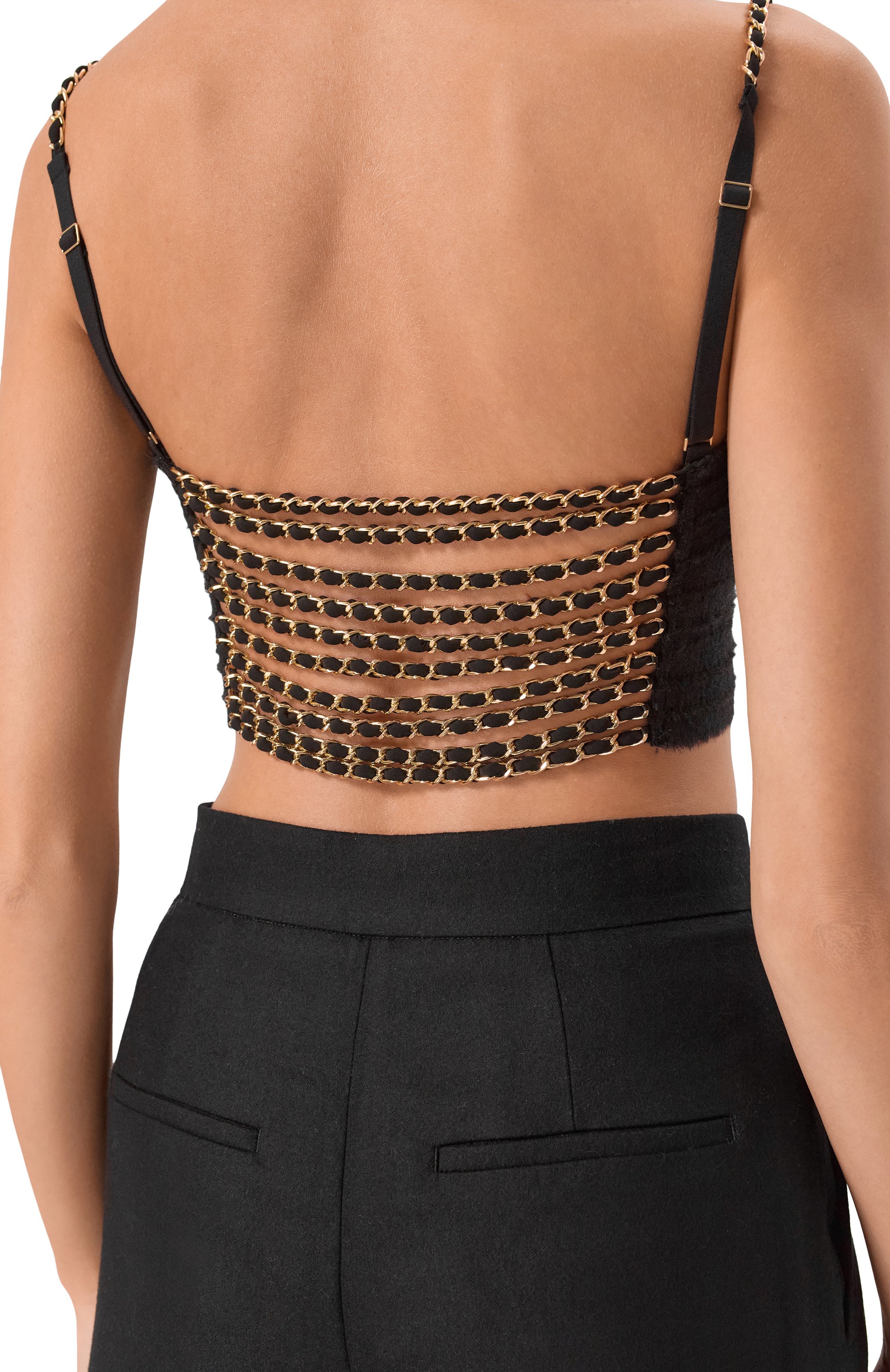 Топ LIVY черного цвета по цене 48210 руб., арт. 655095205, фото 5 Топ LIVY, арт. 655095205, фото 5