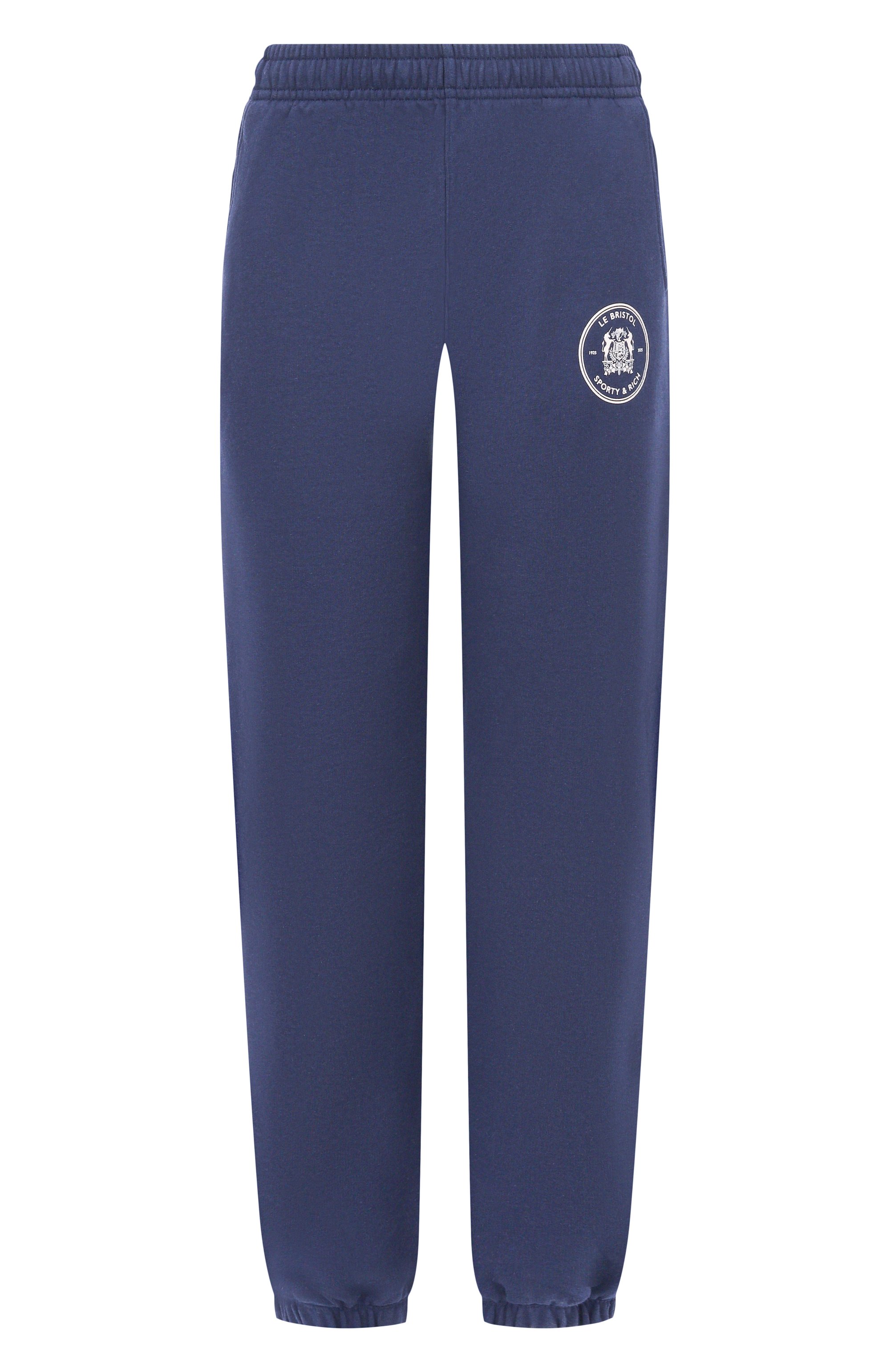 Хлопковые джоггеры sporty & rich x le bristol paris SPORTY AND RICH, арт. PA036517618BL32, фото 1