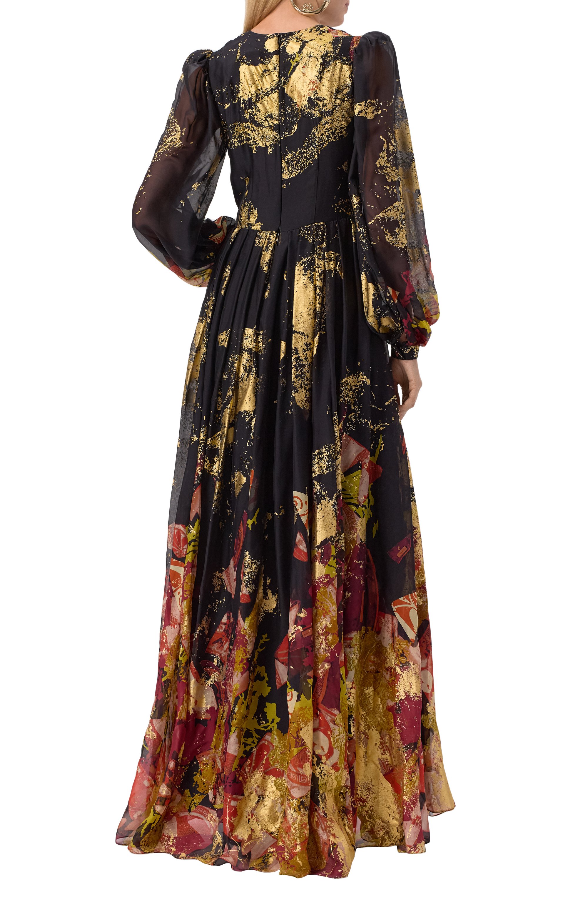 Шелковое платье ZUHAIR MURAD, арт. RDR25060/CHSI032, фото 4