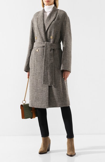 Пальто с поясом VINCE, арт. V631991234, фото 2