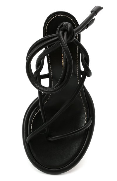 Кожаные босоножки PROENZA SCHOULER черного цвета по цене 72450 руб., арт. PS37003A/14000, фото 5 Кожаные босоножки PROENZA SCHOULER, арт. PS37003A/14000, фото 5