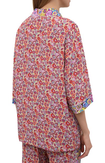 Атласная рубашка M MISSONI, арт. 2DF00083/2W007D, фото 4