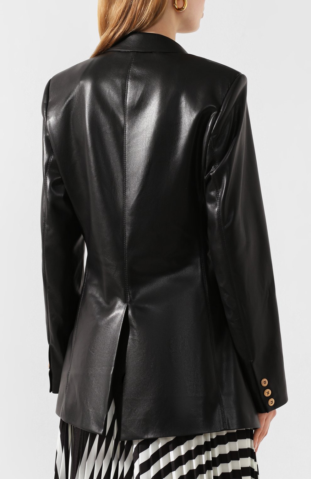 Жакет NANUSHKA, арт. BLAIR_BLACK_VEGAN LEATHER, фото 4
