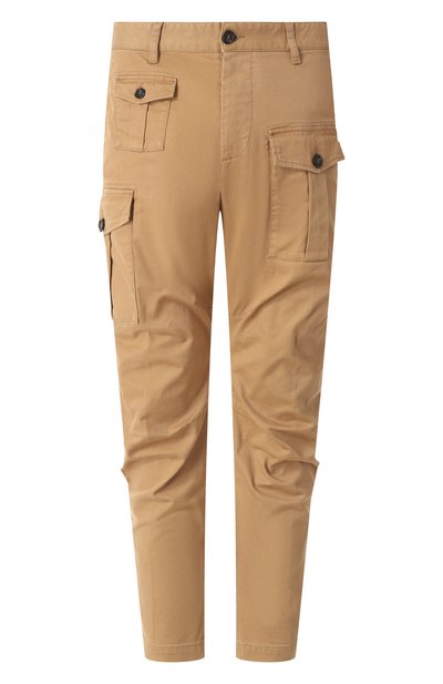 Мужские хлопковые брюки-карго DSQUARED2, арт. S74KB0818/S39021