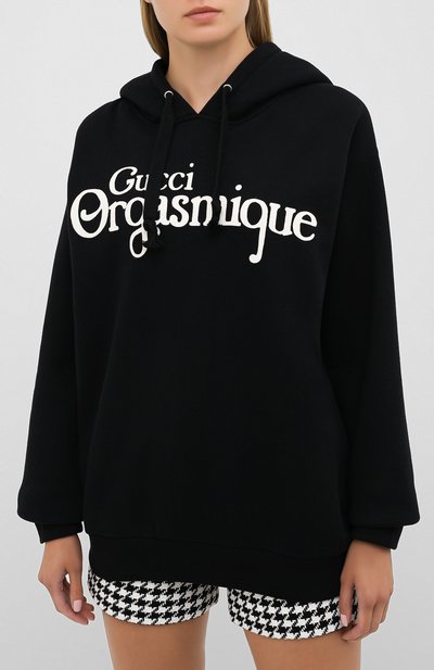 Хлопковое худи GUCCI, арт. 615061/XJCK0, фото 3