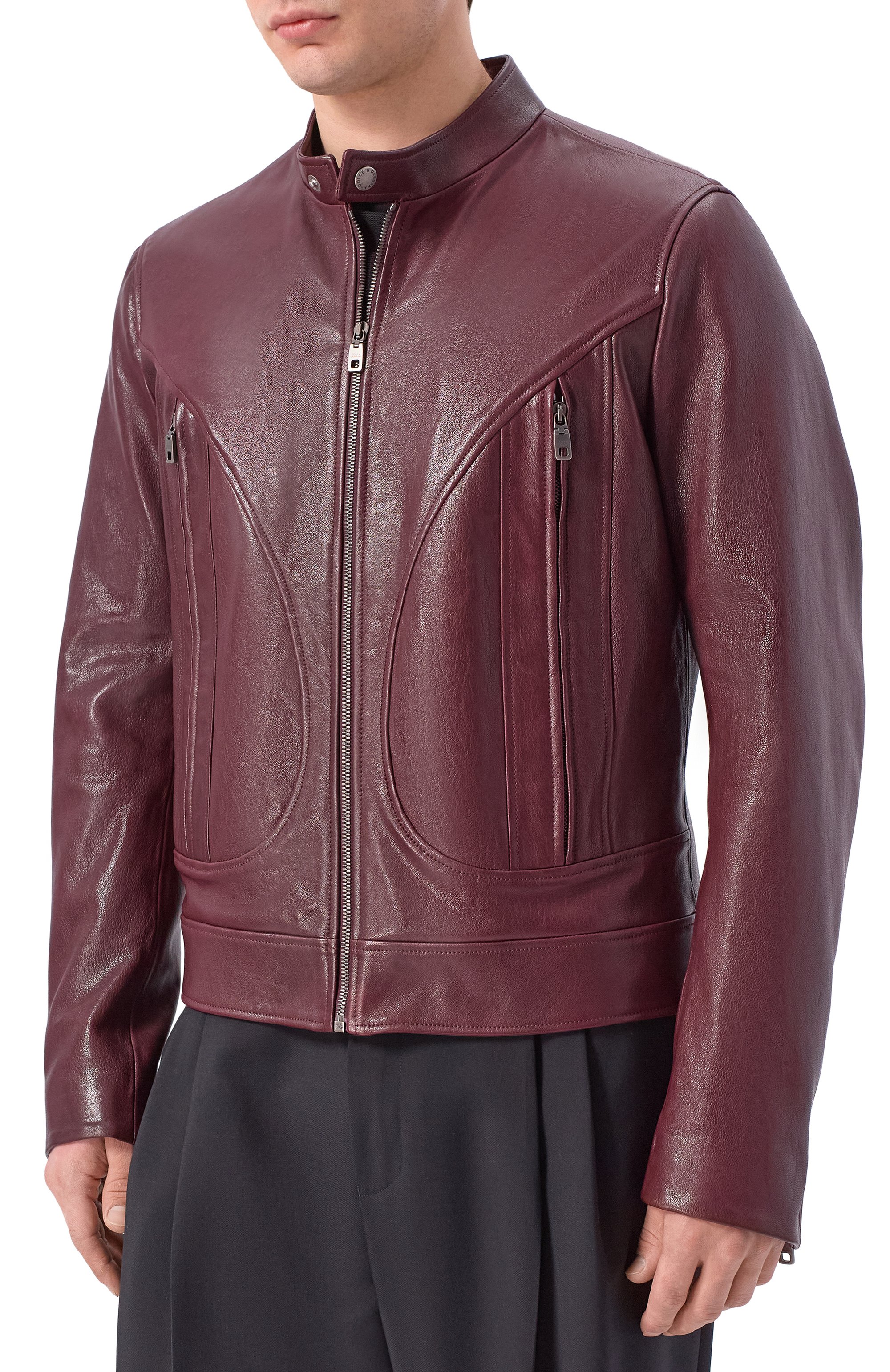 Кожаная куртка DOLCE & GABBANA, арт. G9BWML/HULYV, фото 3