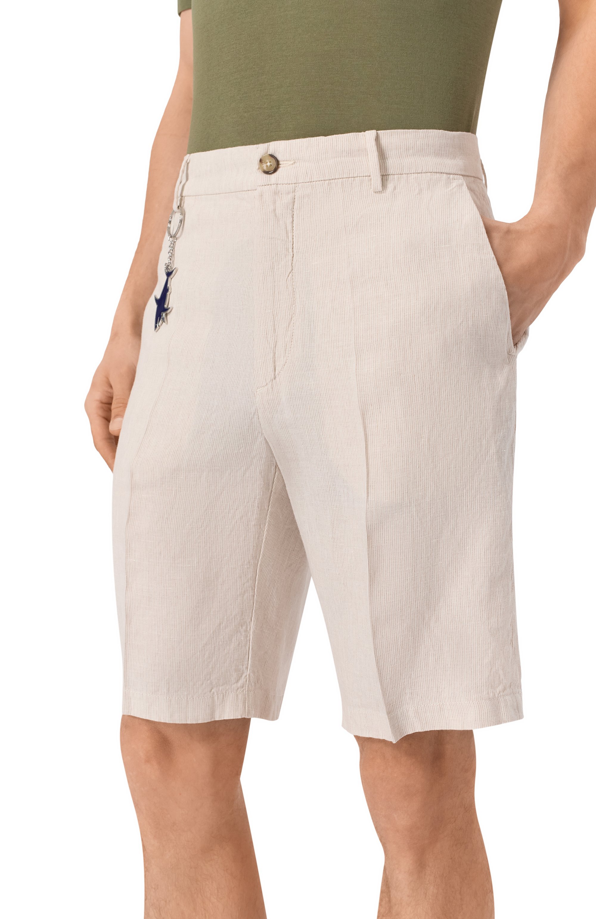 Льняные шорты PAUL&SHARK, арт. 25414048, фото 3