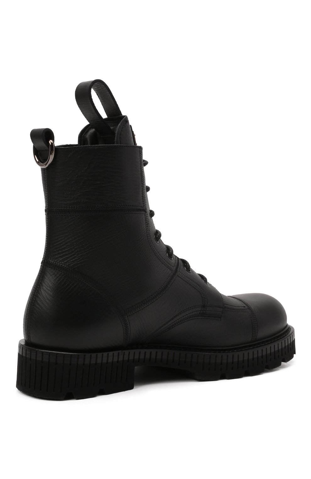 Кожаные ботинки DOLCE & GABBANA, арт. A60380/A0953, фото 4