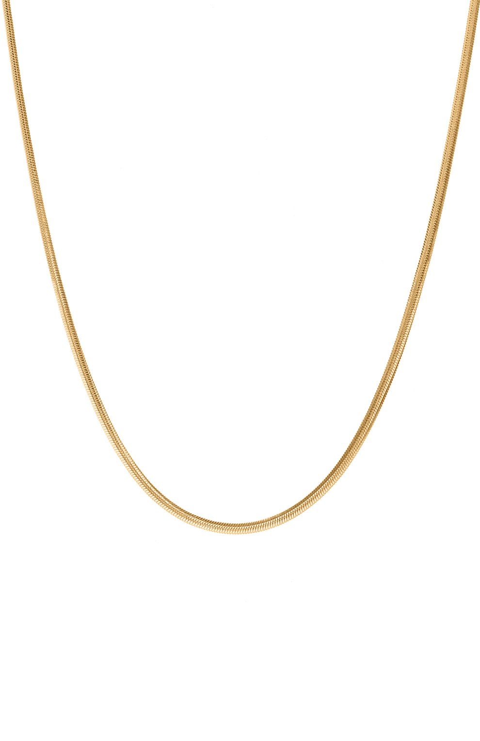 Цепь кобра JEWLIA золотого цвета по цене 9000 руб., арт. JR-0,35/45п, фото 3 Цепь кобра JEWLIA, арт. JR-0,35/45п, фото 3