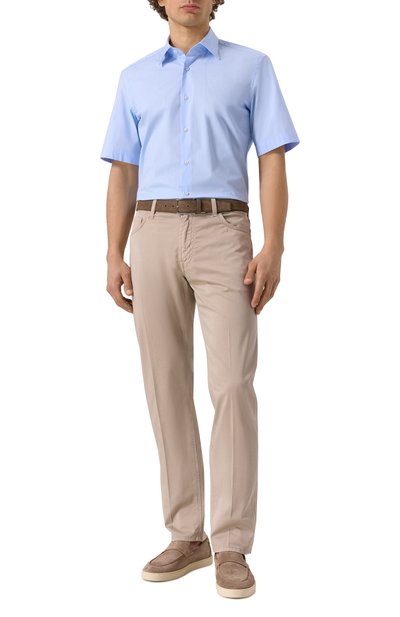 Хлопковая рубашка BOSS, арт. 50539774, фото 2