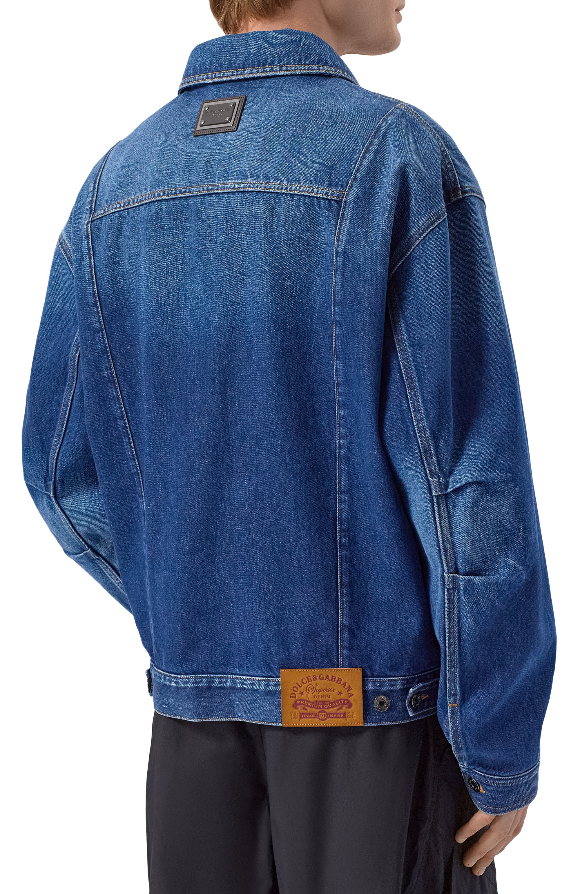 Джинсовая куртка DOLCE & GABBANA, арт. G9CAZD/G80L8, фото 4