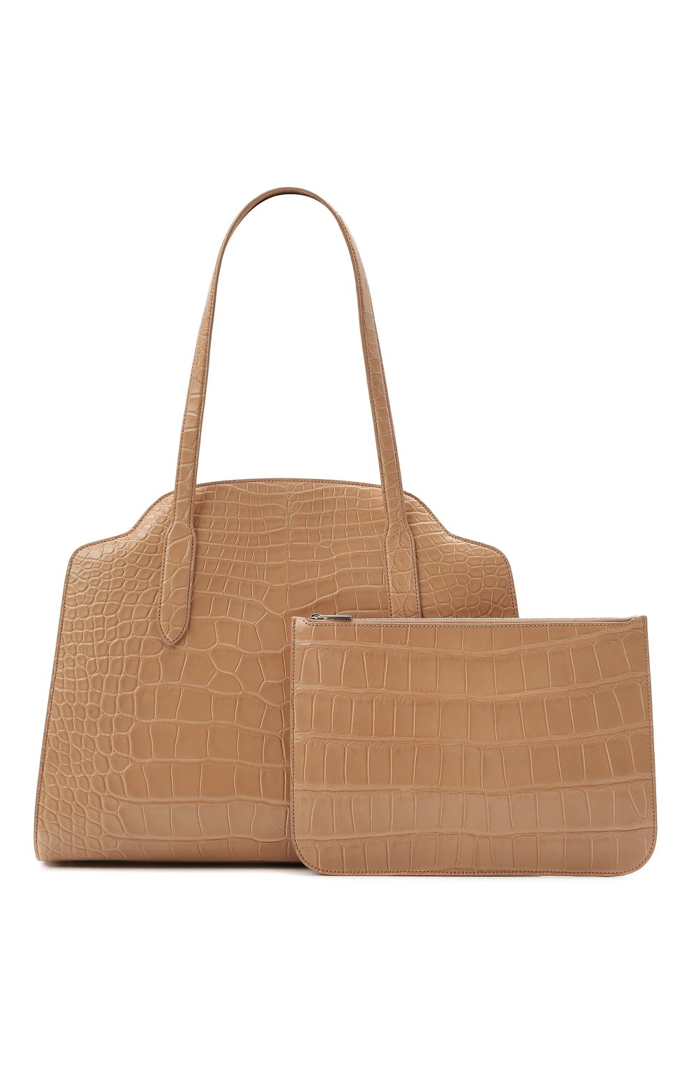 Сумка-тоут sesia large из кожи аллигатора LORO PIANA, арт. FAL6769/AMIS, фото 5