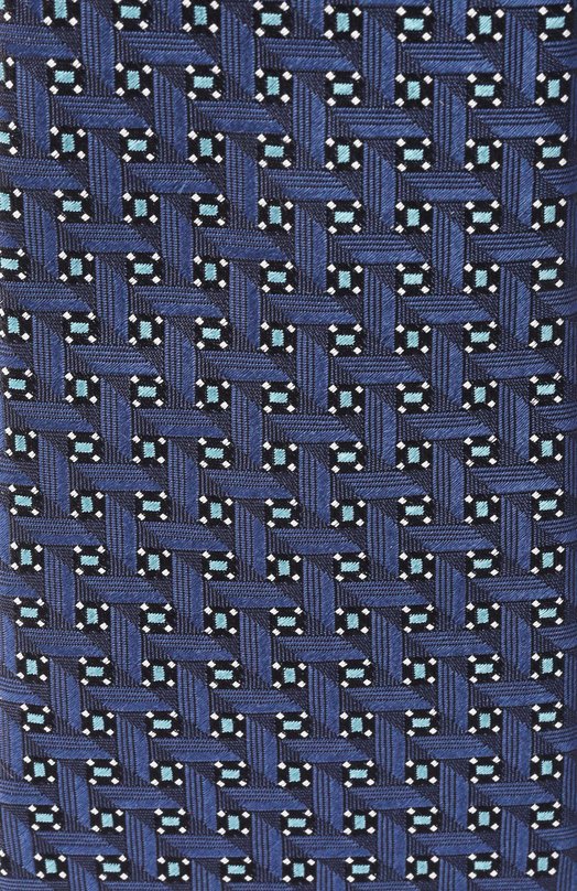 Шелковый галстук Canali 18/HJ04497 Синий  18/HJ04497 Фото 4