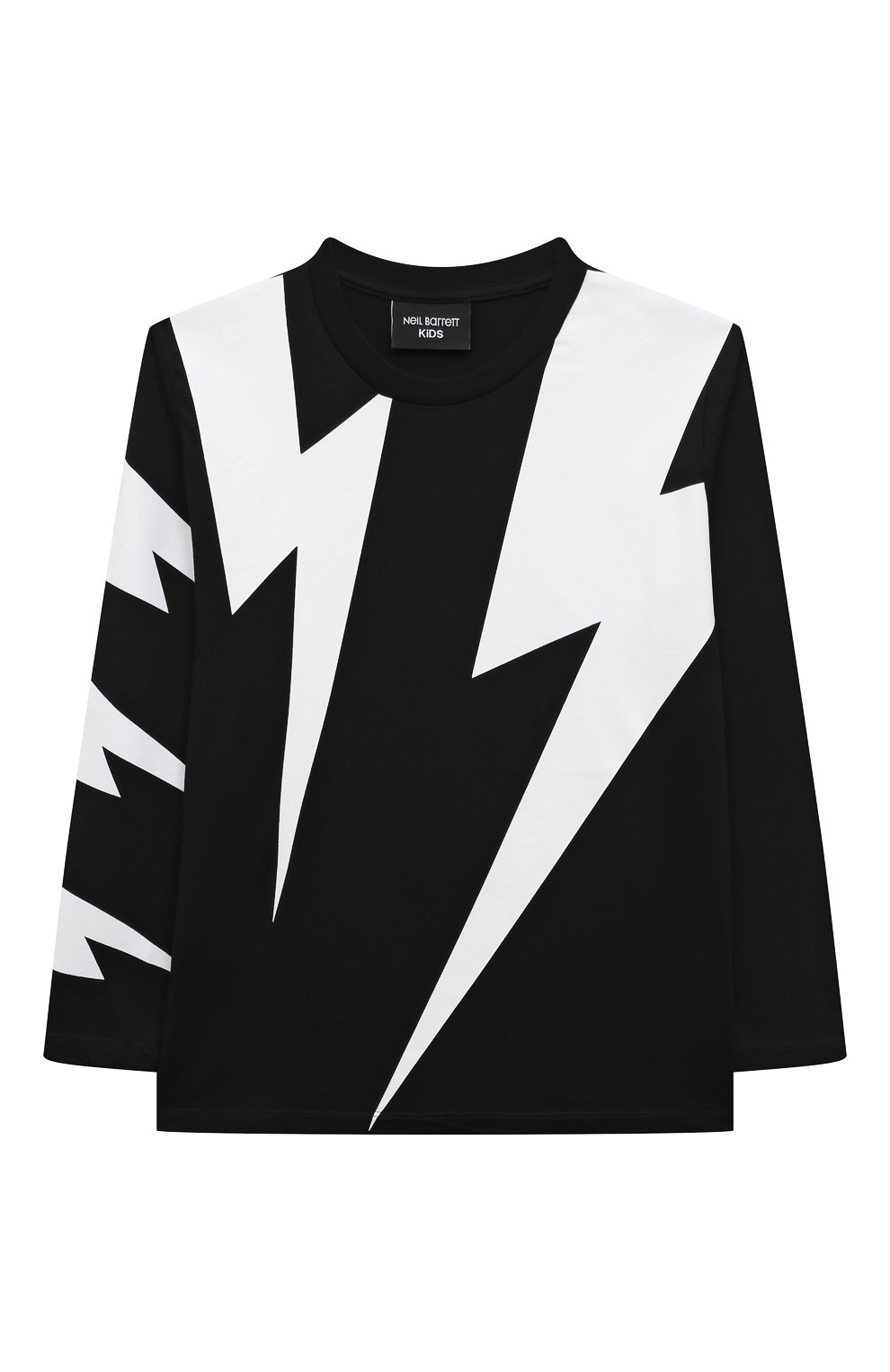 Хлопковый лонгслив NEIL BARRETT KIDS, арт. 032274, фото 1
