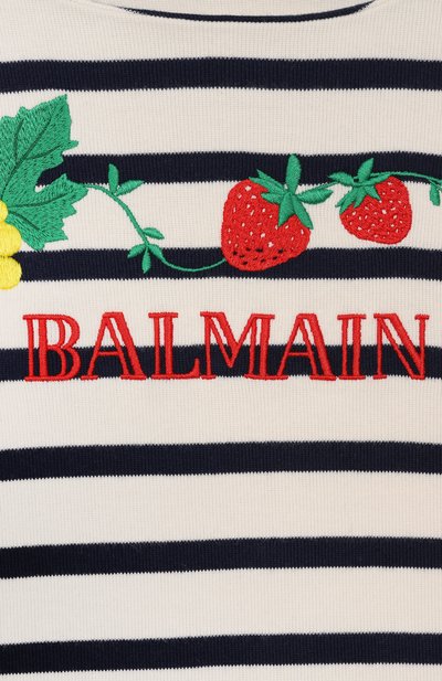 Хлопковый свитшот BALMAIN, арт. BW4B70, фото 3