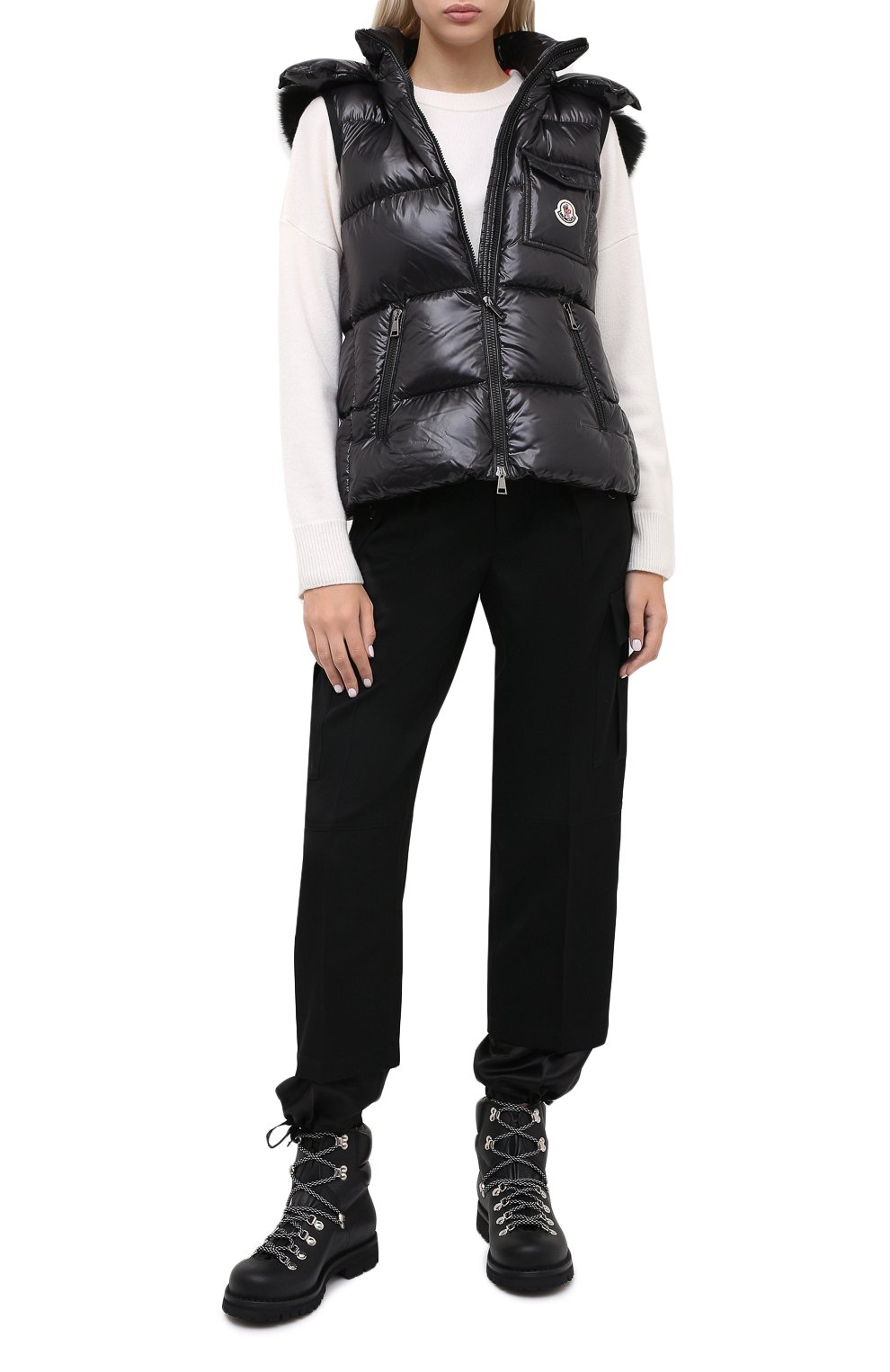 Пуховый жилет MONCLER, арт. F2-093-1A549-01-C0064, фото 2