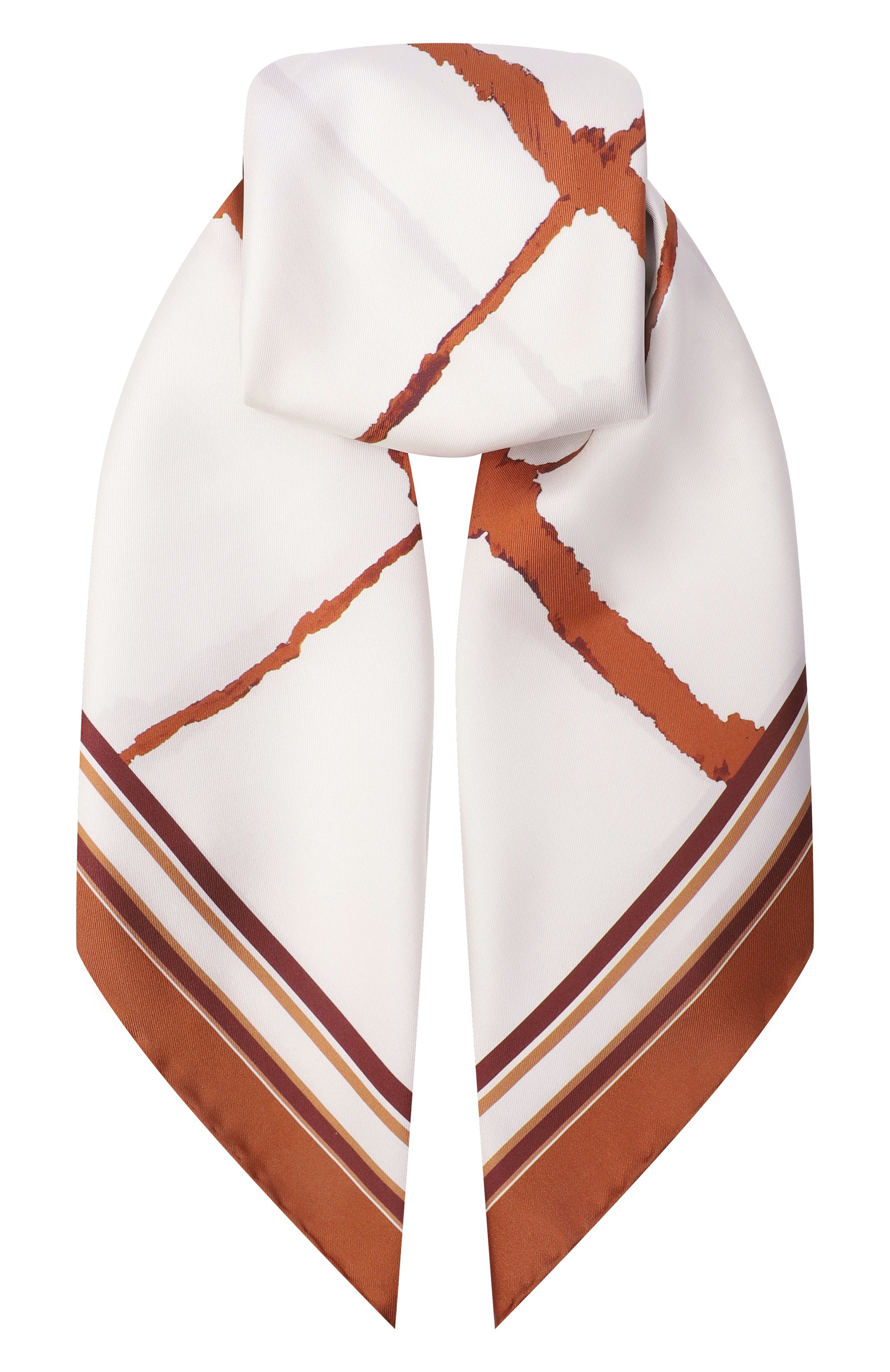 Шелковый платок KITON, арт. D53754K0953H17, фото 1