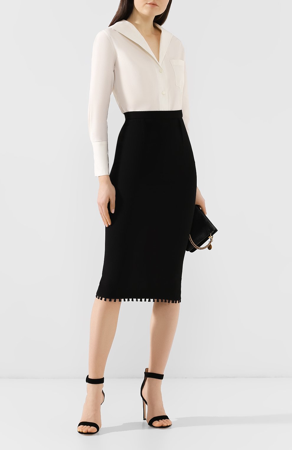 Хлопковая рубашка GIORGIO ARMANI, арт. 9SHCCZ05/TZ192, фото 2
