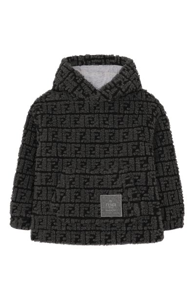 Шерстяное худи FENDI, арт. JUH066/A0CD/4-6