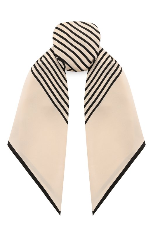 Шелковый платок TOTEME 211-853-801 Кремовый 211-853-801