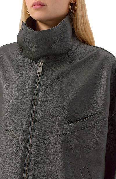 Кожаная куртка MASLOV, арт. Z017, фото 5