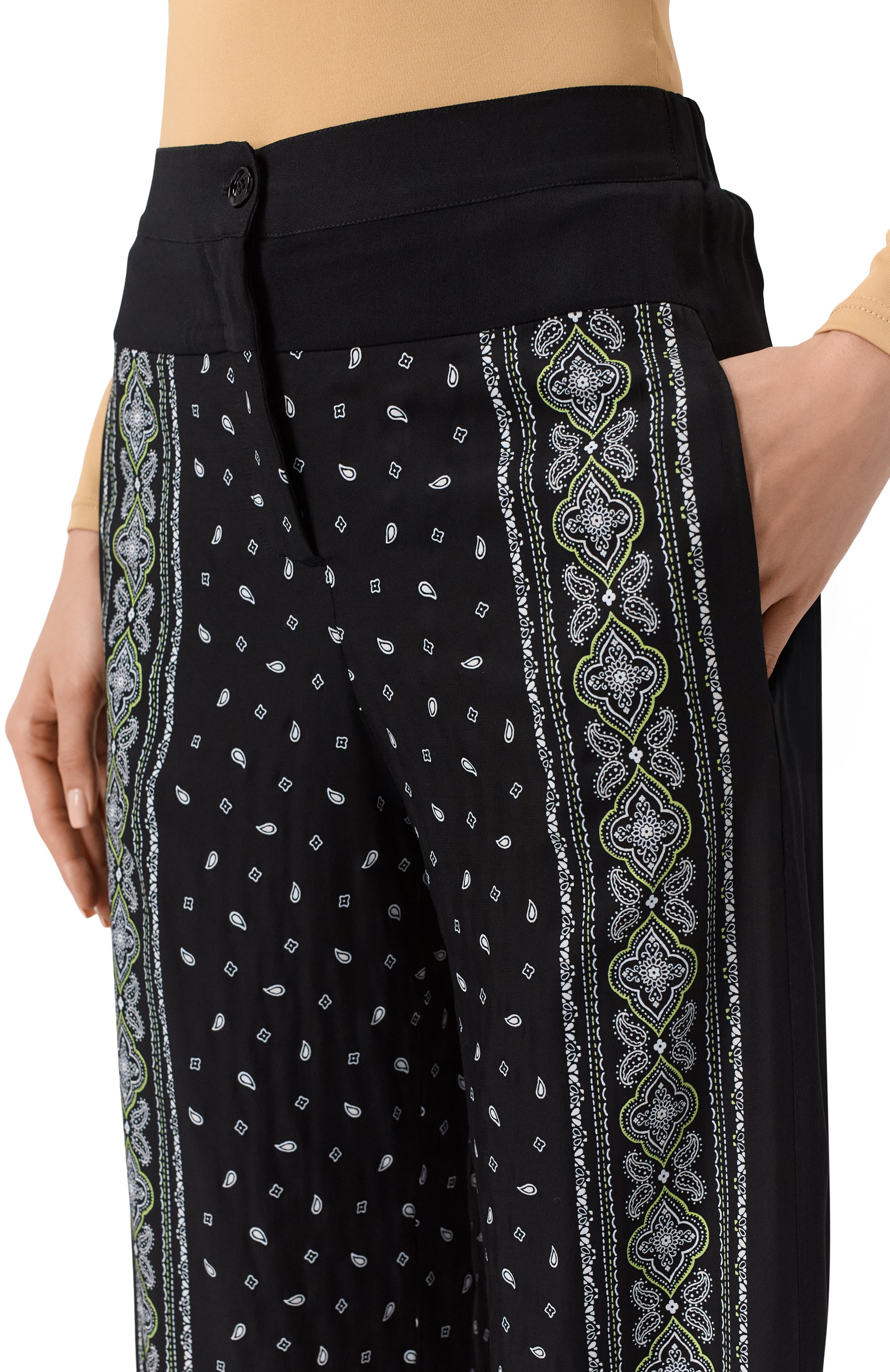 Брюки из вискозы PINKO, арт. 104663/A2CK, фото 5