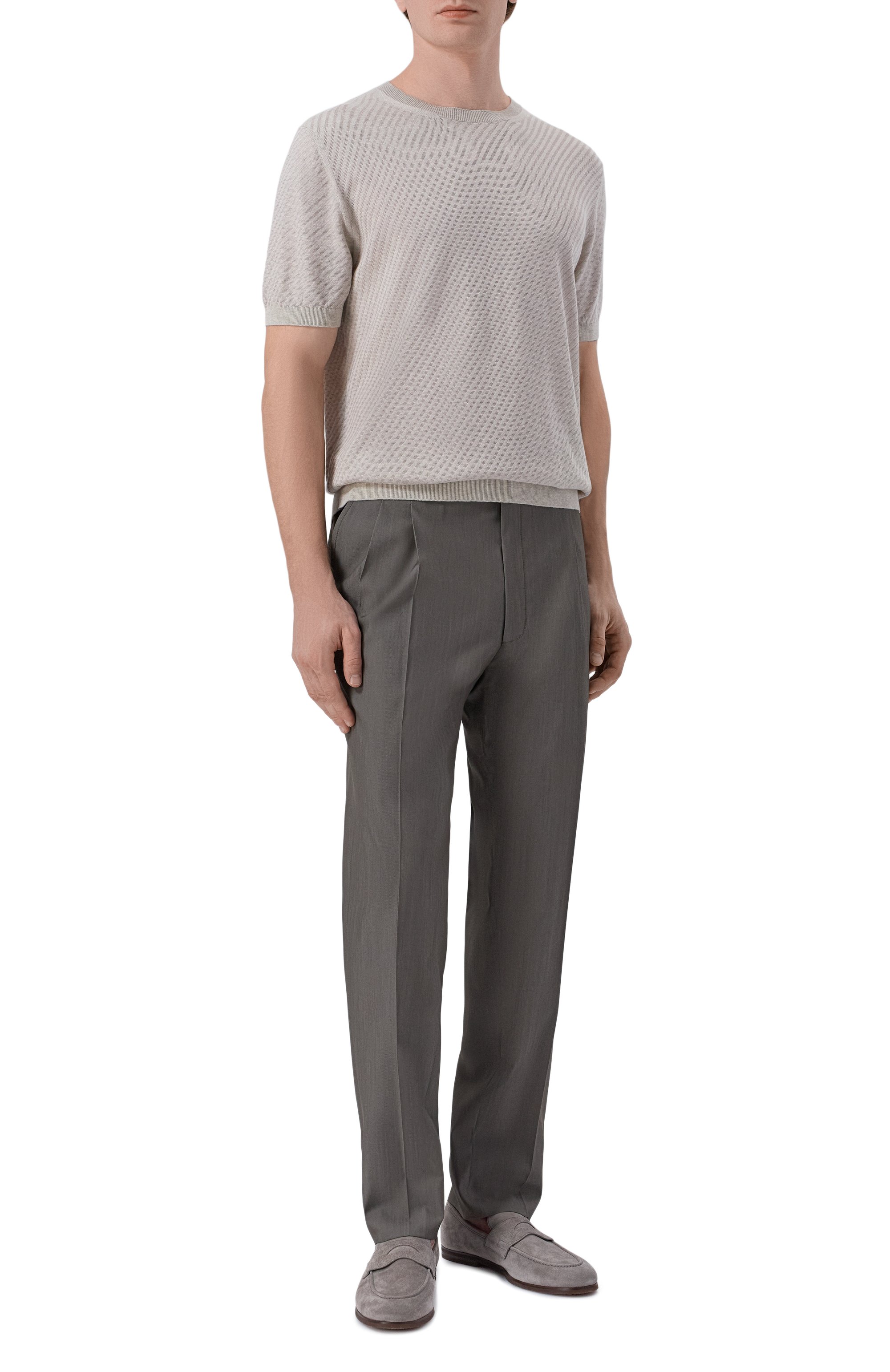 Джемпер из хлопка и шелка CORNELIANI, арт. 27M518/2725144, фото 2