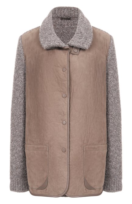 Женская комбинированная куртка GIORGIO ARMANI, арт. GW002045/AF19597