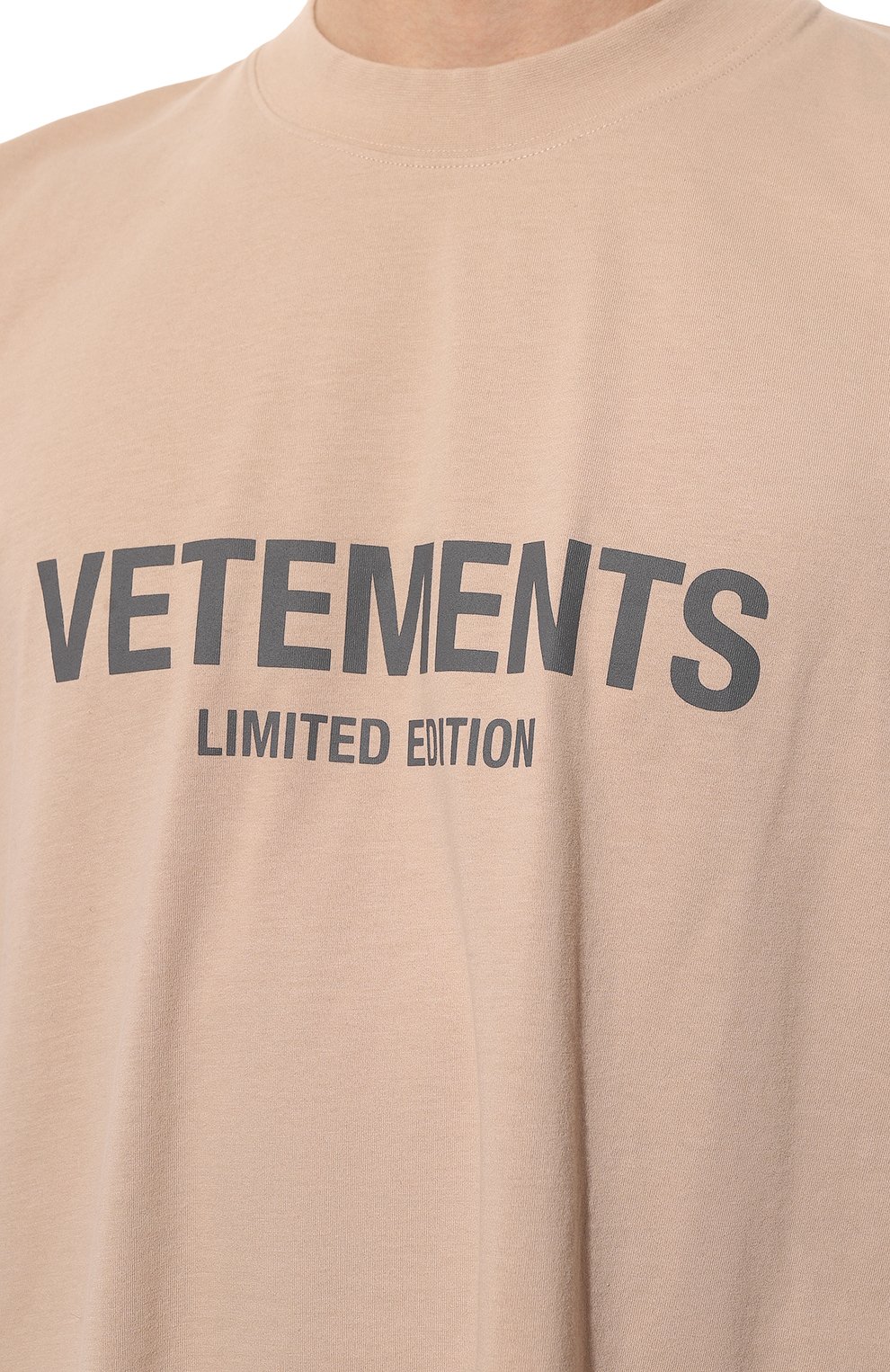 Хлопковая футболка VETEMENTS, арт. UE63TR680X, фото 9