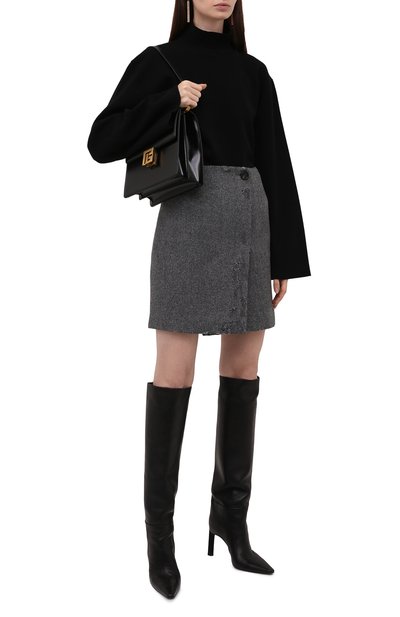 Юбка MSGM серого цвета по цене 38650 руб., арт. 3142MDD103 217502, фото 2 Юбка MSGM, арт. 3142MDD103 217502, фото 2