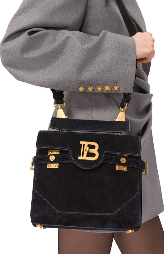 Сумка B-Buzz 23 Balmain FN0DB526/LCTY Чёрный  FN0DB526/LCTY Фото 2