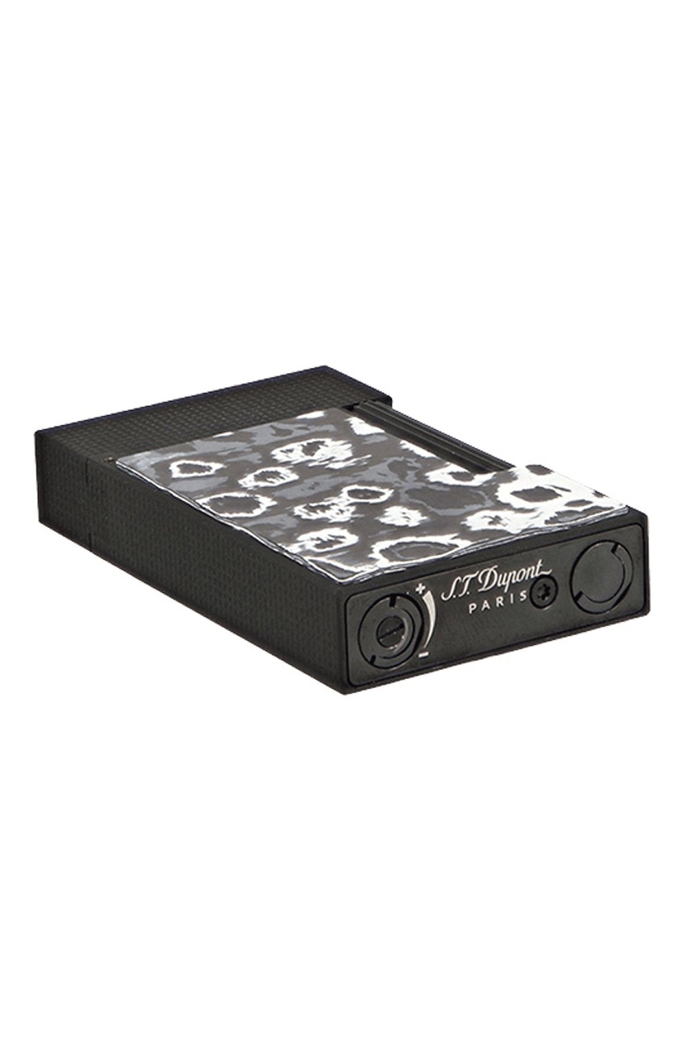 Зажигалка S.T. DUPONT черного цвета по цене 201500 руб., арт. C16397DS, фото 3 Зажигалка S.T. DUPONT, арт. C16397DS, фото 3