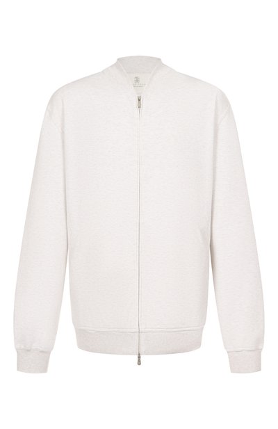 Мужской хлопковая толстовка BRUNELLO CUCINELLI, арт. MR8079072G